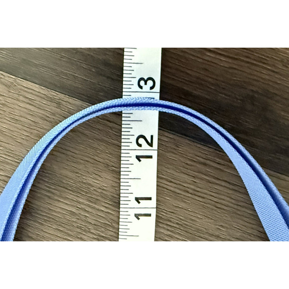 KAVU Cocoa Beach Travel Tote/Sling Bag Blue Canvas/Yellow Mesh Summer Adventure - Picture 12 of 13